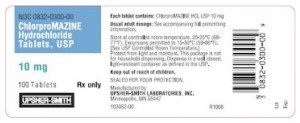 Chlorpromazine (Largactil) the first of the antipsychotic drugs