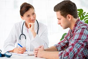 People with schizophrenia tend to suffer more form physical conditions such as cancer partly because they are often reluctant to approach their doctor. Image: Alexander Raths/Shutterstock