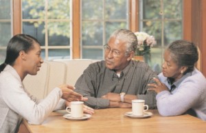 If you are living with your parents it is important to try to talk to them to share your problems and involve them in your struggle
