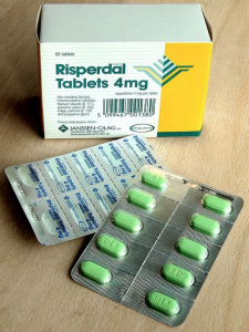 Modern atypical antipsychotic medicines for schizophrenia like risperidone do not have the unpleasant side effects of the earlier ones. (Photo: Wikimedia Commons)
