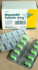 Risperidone, one of the new generation of atypical antipsychotics introduced in the 1980’s and which have less side effects than their predecessors