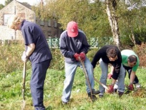 As you start to come out of the psychotic haze group activities like the TCV’s Green Gym can help