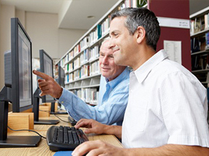 Get to know your local library where they can help with advice on healthy diets and exercise