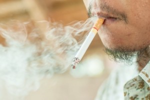 People with schizophrenia tend to be heavy smokers.