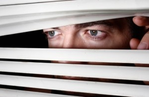 In schizophrenia the sufferer becomes totally convinced by their paranoid beliefs and no amount of reasoning will change their minds.