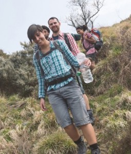 Social activities like walking can help to enlarge your circle of friends. (Image: William Perugini on Shutterstock)